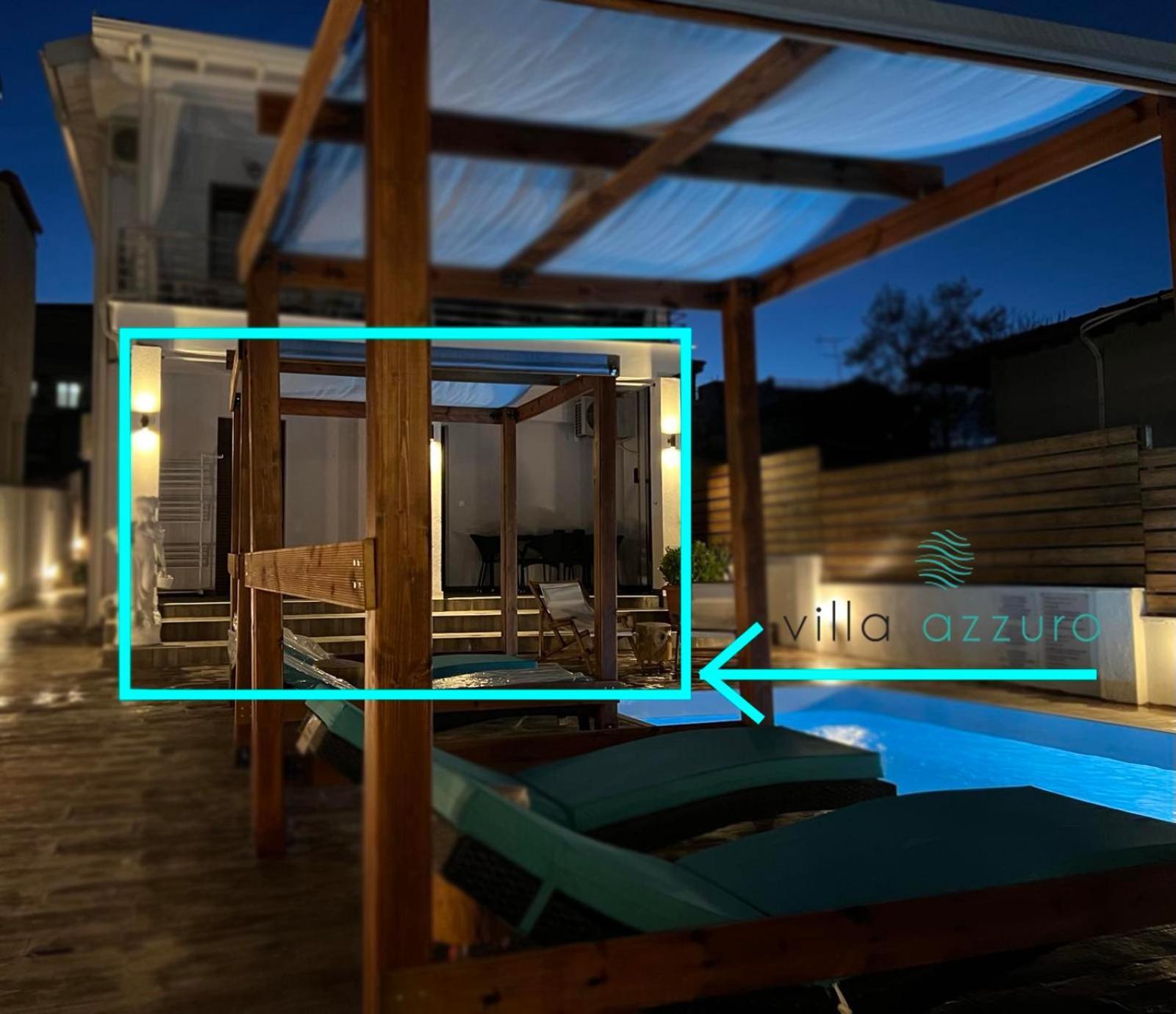 Villa Azzuro Ground Floor Nea Kallikrateia Экстерьер фото